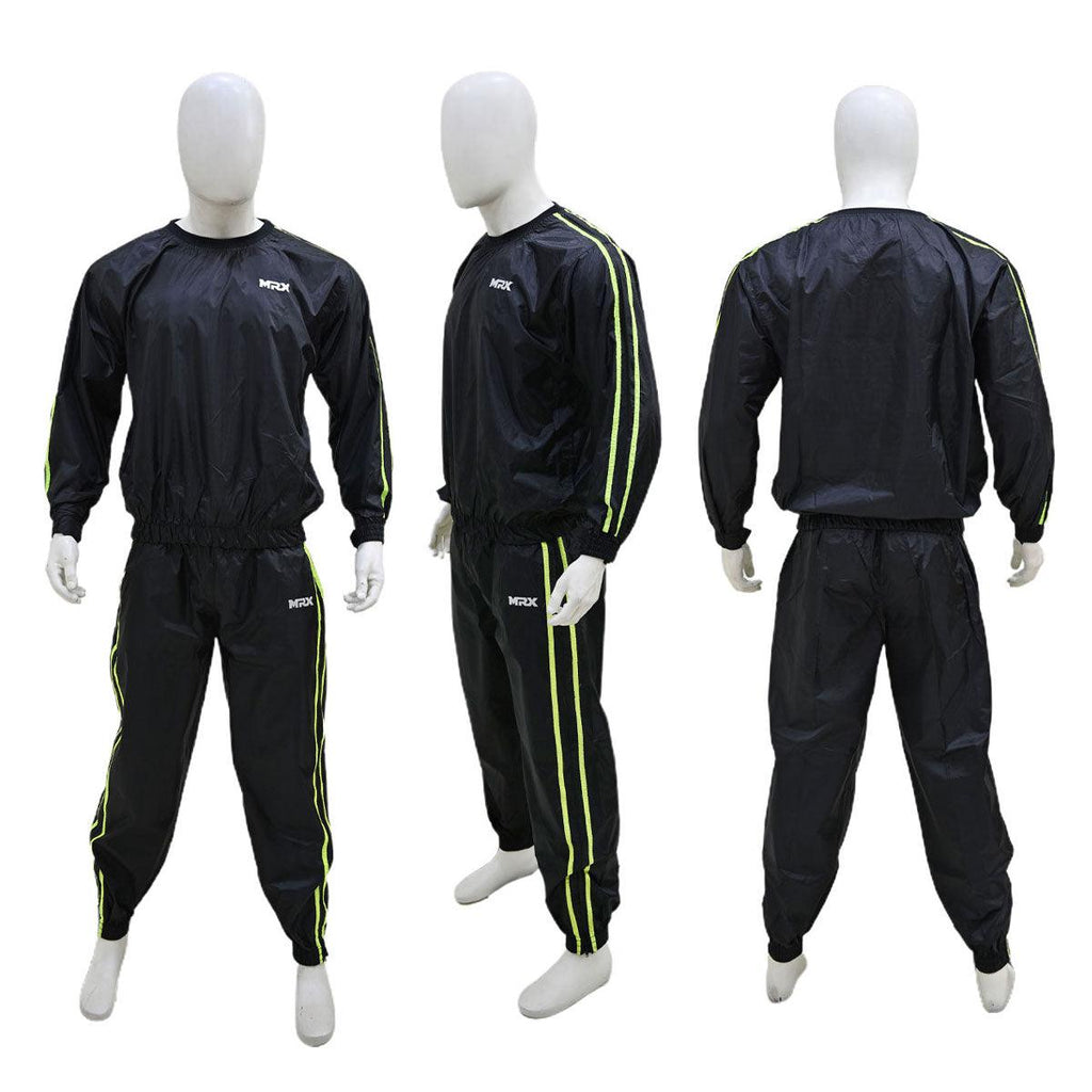 MRX Mens Sauna Sweat Suit Weight Loss Slimming Gym Training Boxing MMA