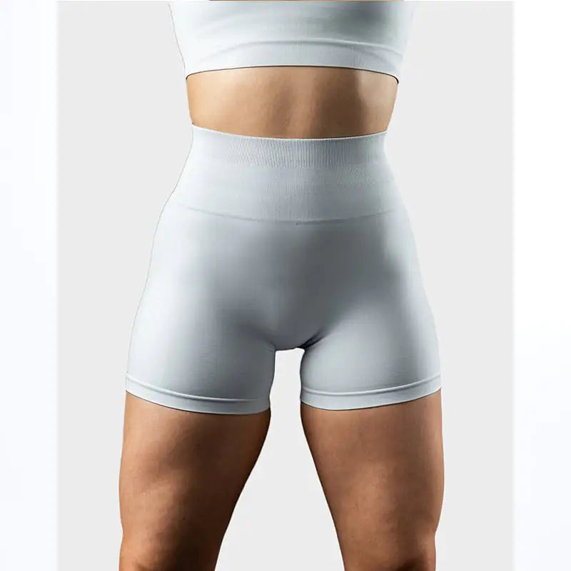 SleekFit High Waist Gym Shorts