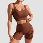 FlexFit High-Waist Yoga Ensemble