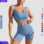 FlexFit High-Waist Yoga Ensemble