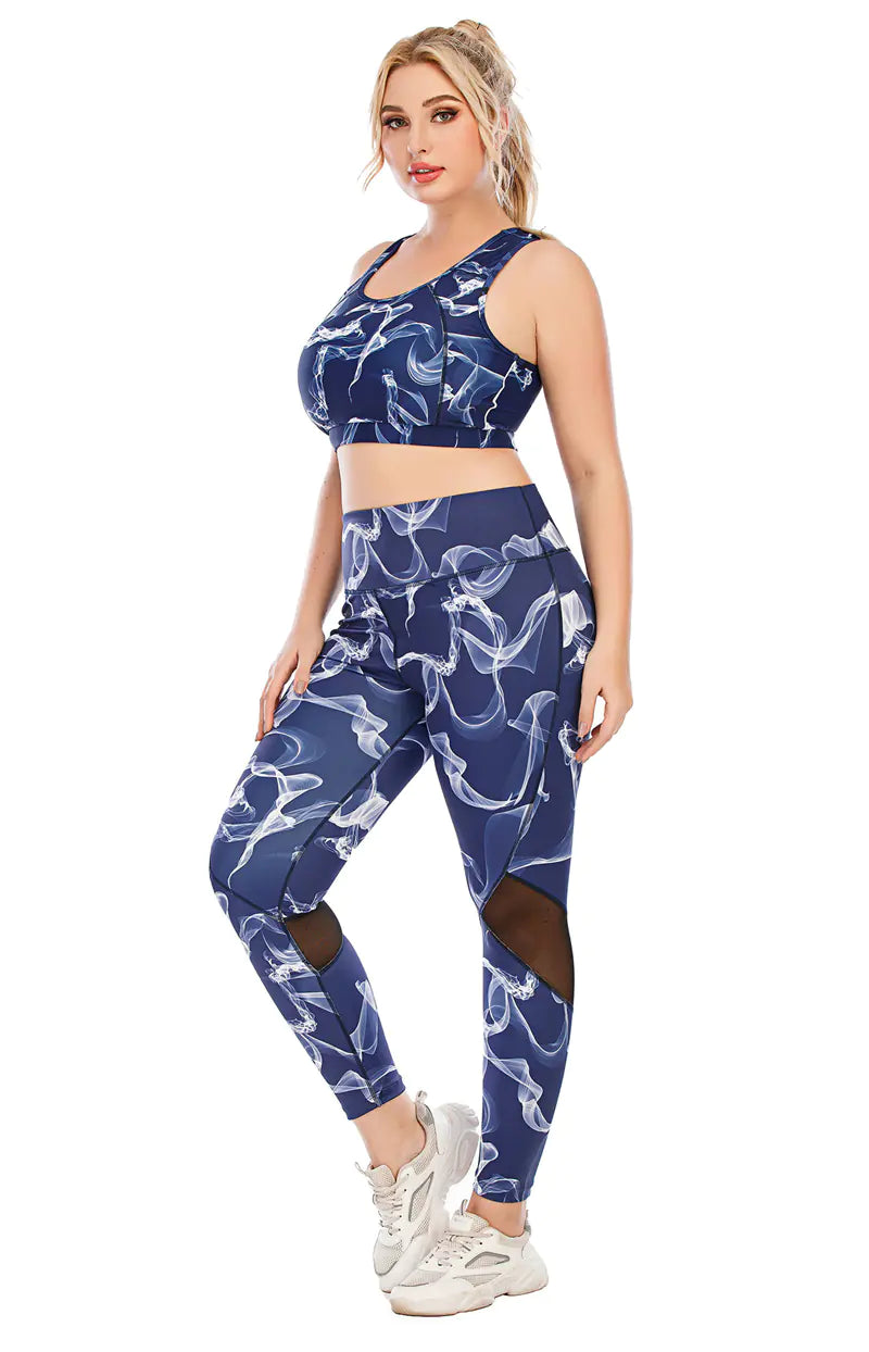 Curvy Fit Women's Activewear Set