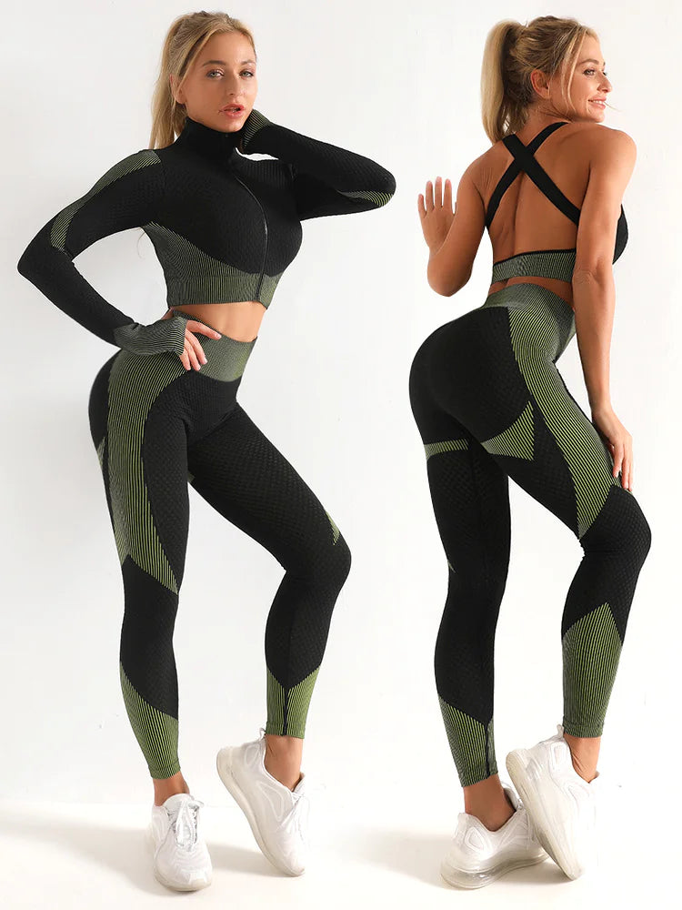 Seamless Fitness Yoga Combo for Women
