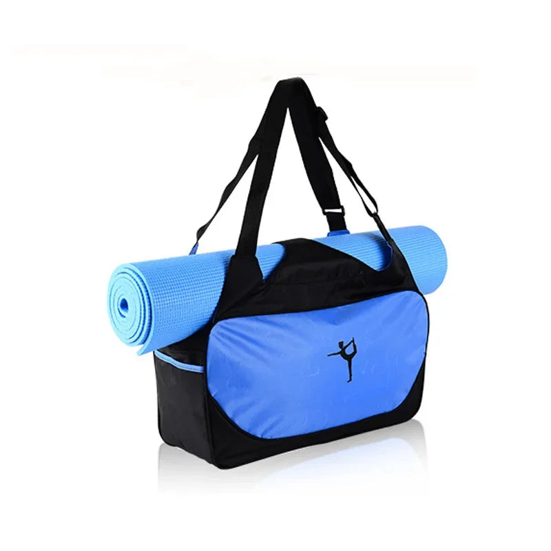 Waterproof Adjustable Gym Bag with Yoga Mat Carrier