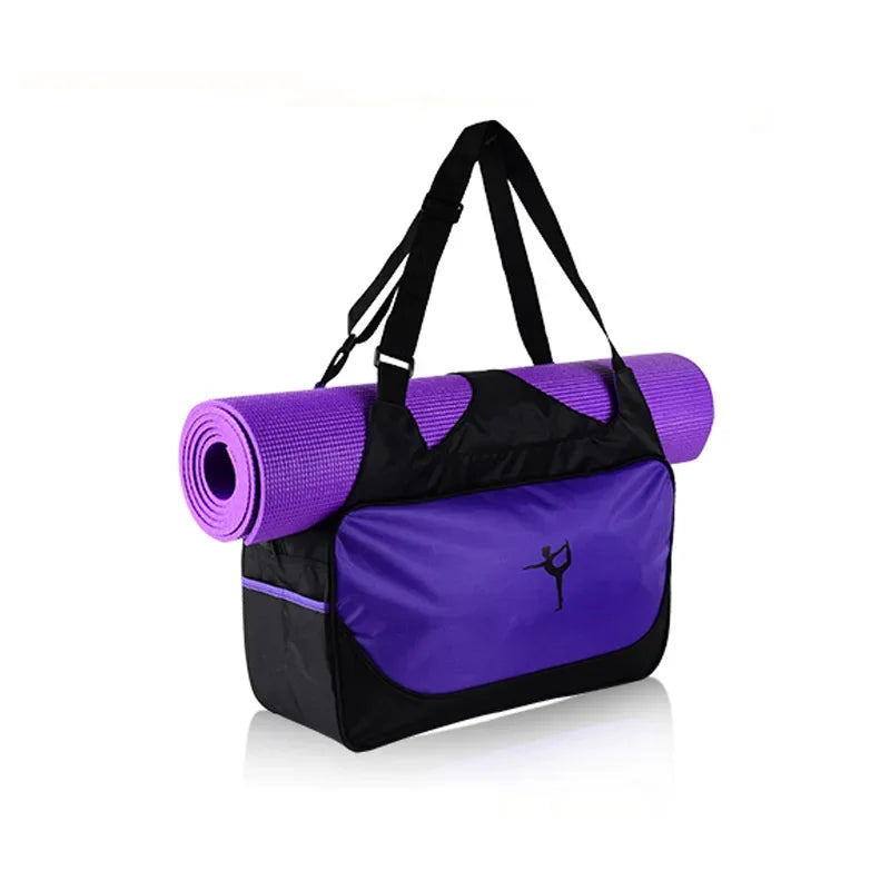 Waterproof Adjustable Gym Bag with Yoga Mat Carrier