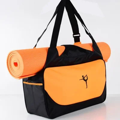 Waterproof Adjustable Gym Bag with Yoga Mat Carrier