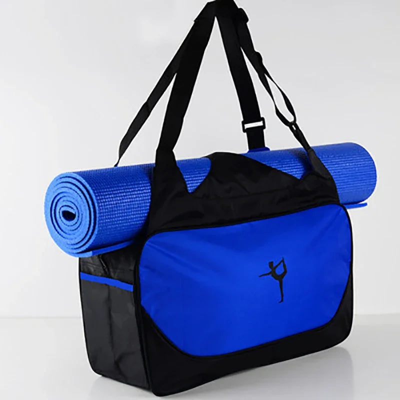Waterproof Adjustable Gym Bag with Yoga Mat Carrier