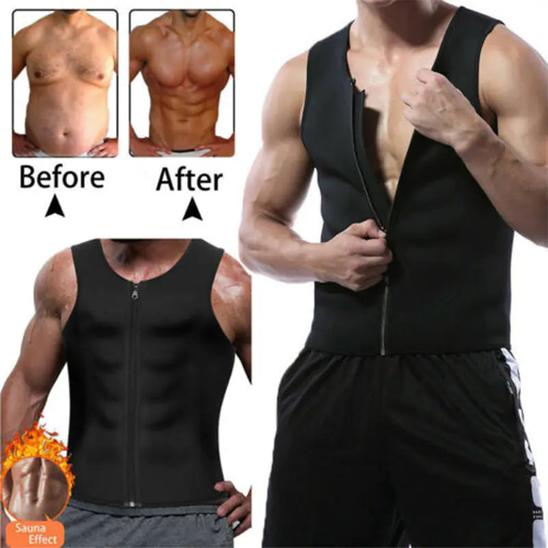 Men's Weight Loss Sauna Vest