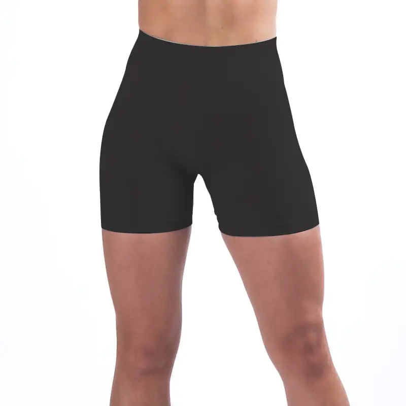 SleekFit High Waist Gym Shorts