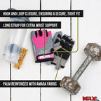 MRX Women's Weight Lifting Gloves for Gym Training and Workouts - Durable, Comfortable Grip