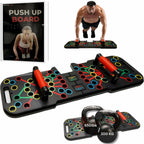ACTIVE APEX Foldable Push Up Board 60+ Color Code Multi-Functional Gym