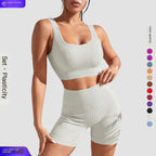 FlexFit High-Waist Yoga Ensemble