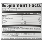 Ancient Nutrition Bone Broth Protein Powder - Vanilla Flavor (17.4 oz / 492g)