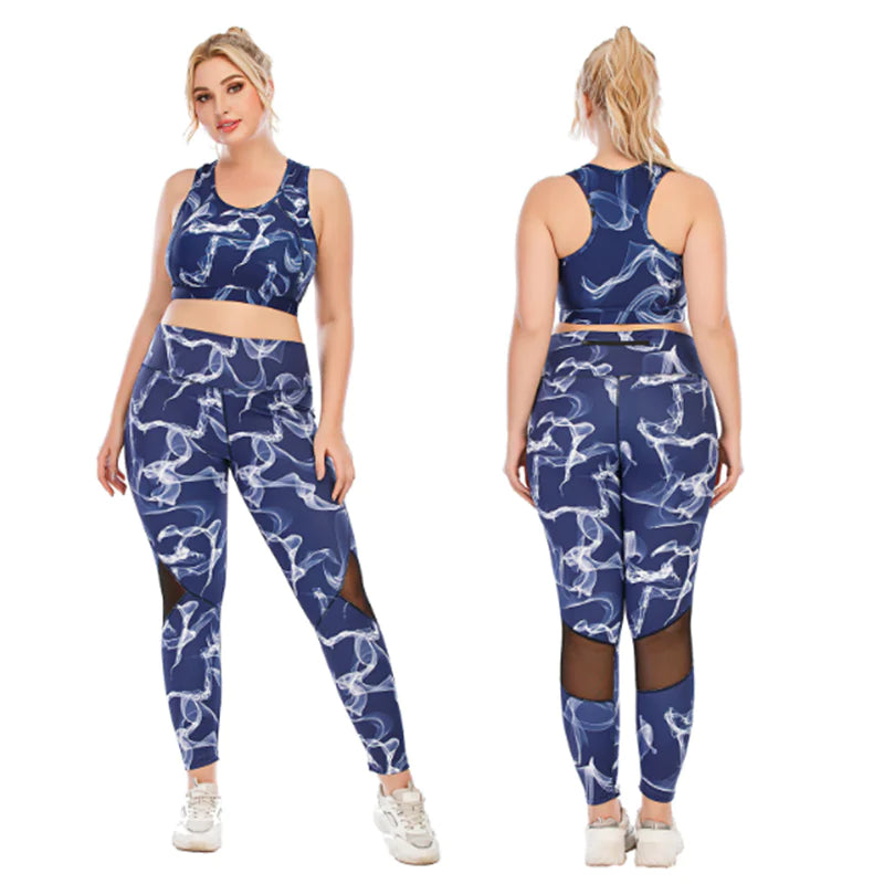 Curvy Fit Women's Activewear Set